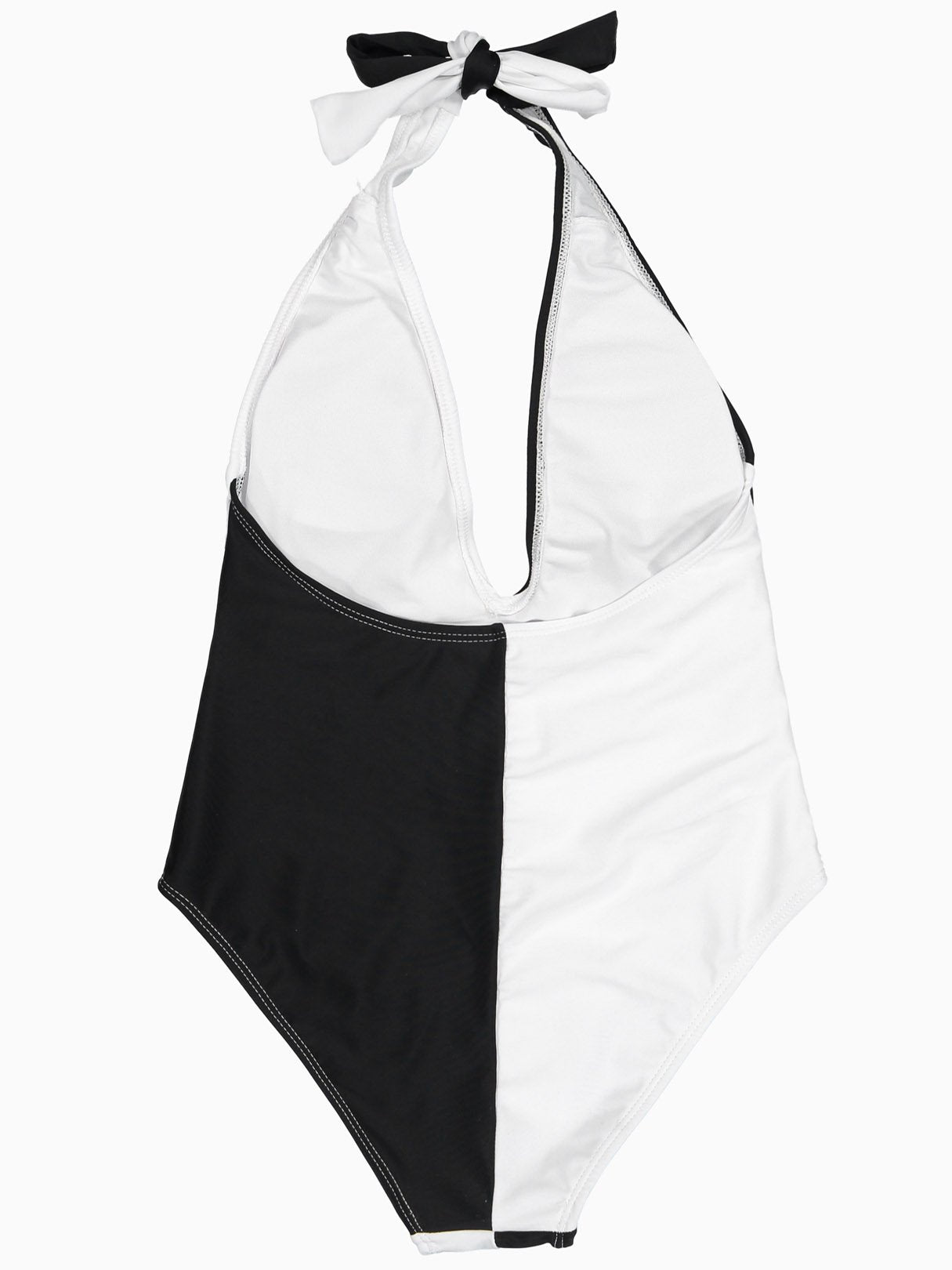 NEW FEELING Womens Black One-Pieces