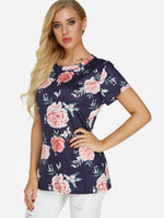 OEM Ladies Navy T-Shirts