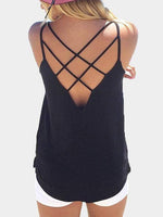 OEM ODM Ladies Black Camis