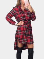 NEW FEELING Womens Multi Shirt Dresses