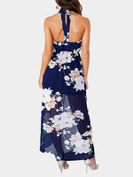 NEW FEELING Womens Navy Maxi Dresses