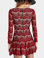 NEW FEELING Womens Red Mini Dresses