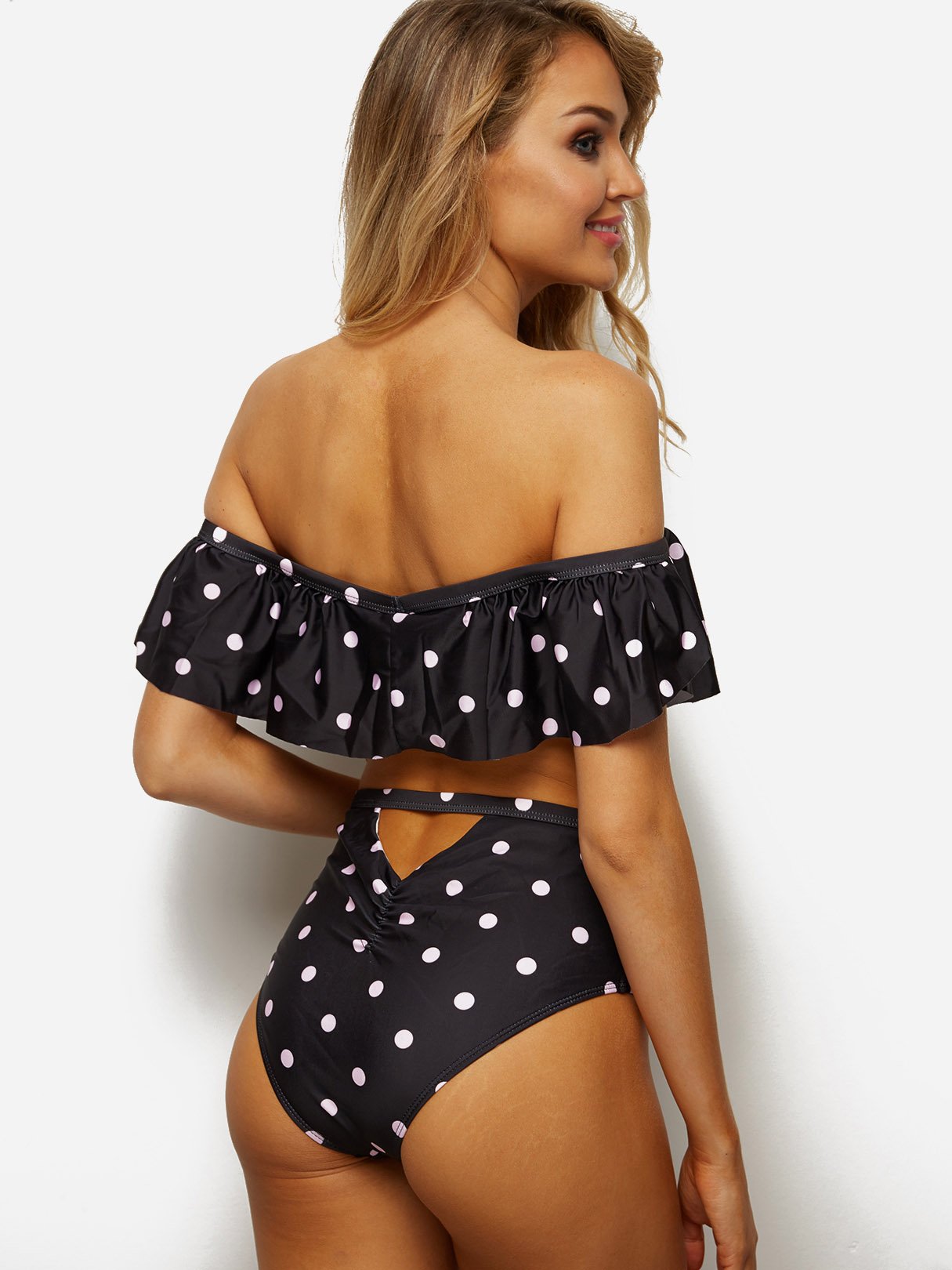 NEW FEELING Womens Black One-Pieces