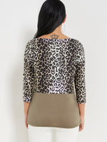 NEW FEELING Womens Brown T-Shirts