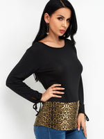 OEM Ladies Color Block T-Shirts