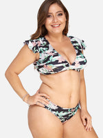 OEM Ladies Multi Plus Size Swimwear