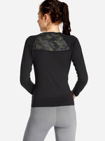 NEW FEELING Womens Black T-Shirts