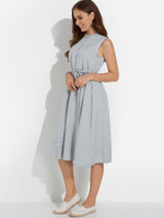 OEM Ladies Grey Casual Dresses