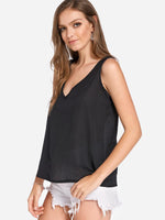 OEM Ladies Black Camis