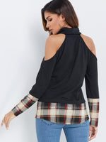 NEW FEELING Womens Black T-Shirts