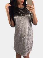 Custom Purple Wrap Around Dress