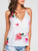 Custom Womens White Camis