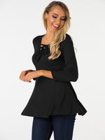 OEM Ladies Black Blouses