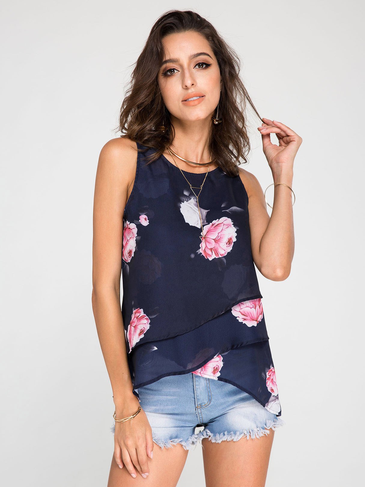 ODM Ladies Sleeveless Tank Top