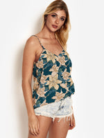 NEW FEELING Womens Floral Camis
