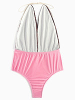 NEW FEELING Womens Pink One-Pieces
