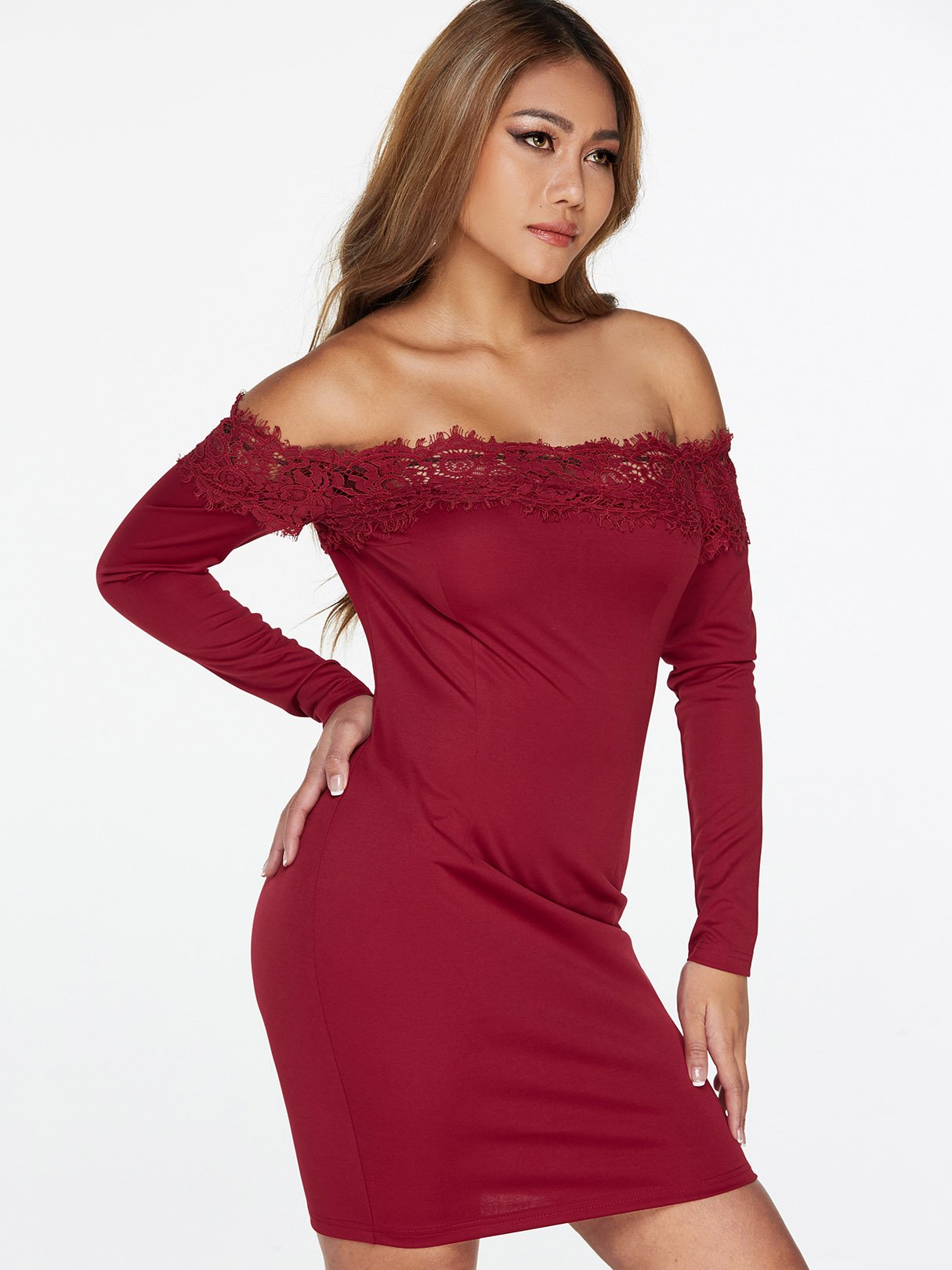 OEM ODM Black Sequin Full Length Dress