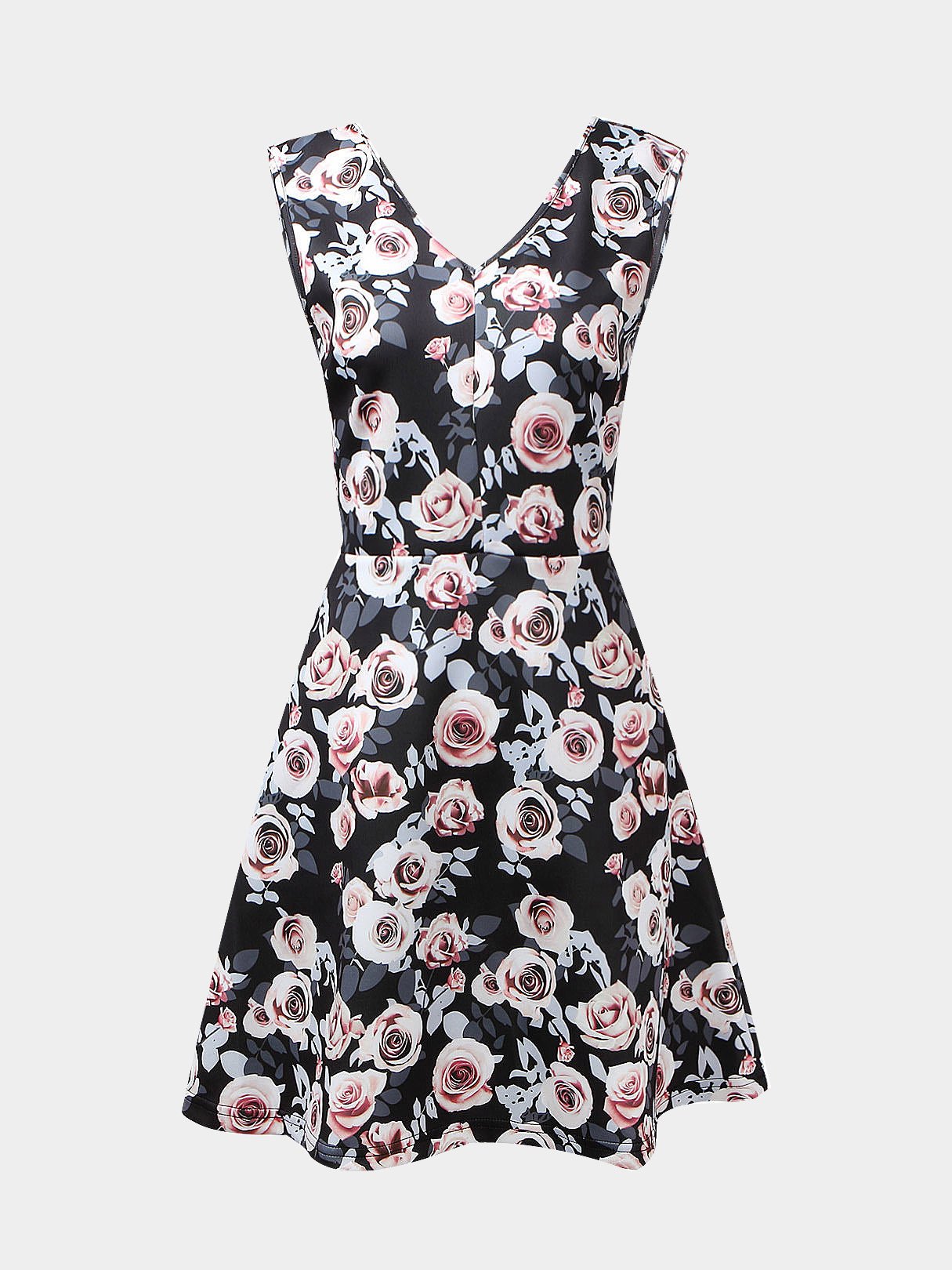NEW FEELING Womens Multi V-Neck Dresses