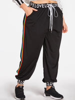 OEM Ladies Black Plus Size Bottoms