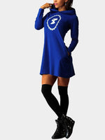 NEW FEELING Womens Blue Casual Dresses