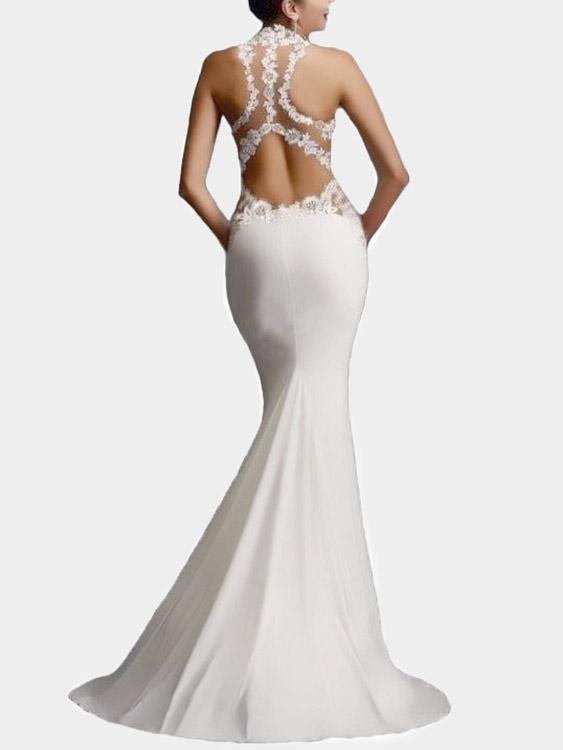 NEW FEELING Womens White Sexy Dresses