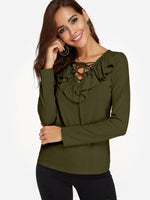 OEM Ladies Green T-Shirts