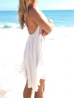 ODM Ladies Sleeveless Chiffon Dress