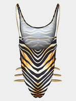 NEW FEELING Womens Black One-Pieces