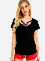ODM Ladies Short Sleeve T-Shirts