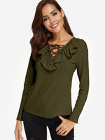 ODM Ladies Long Sleeve T-Shirts