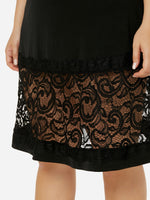 ODM Ladies Half Sleeve Plus Size Dresses