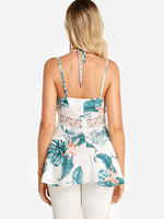 NEW FEELING Womens White Camis