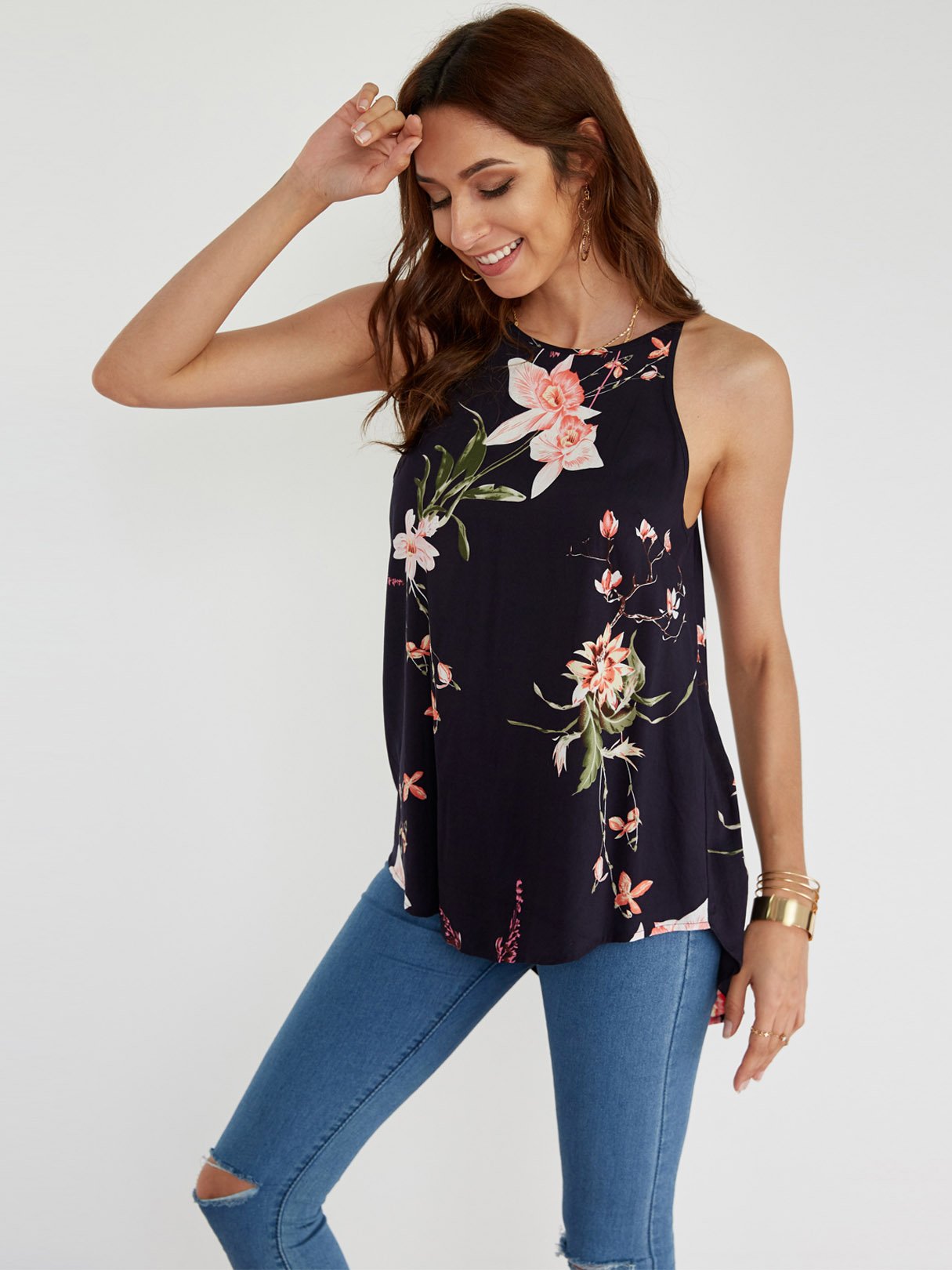 OEM Ladies Navy Camis