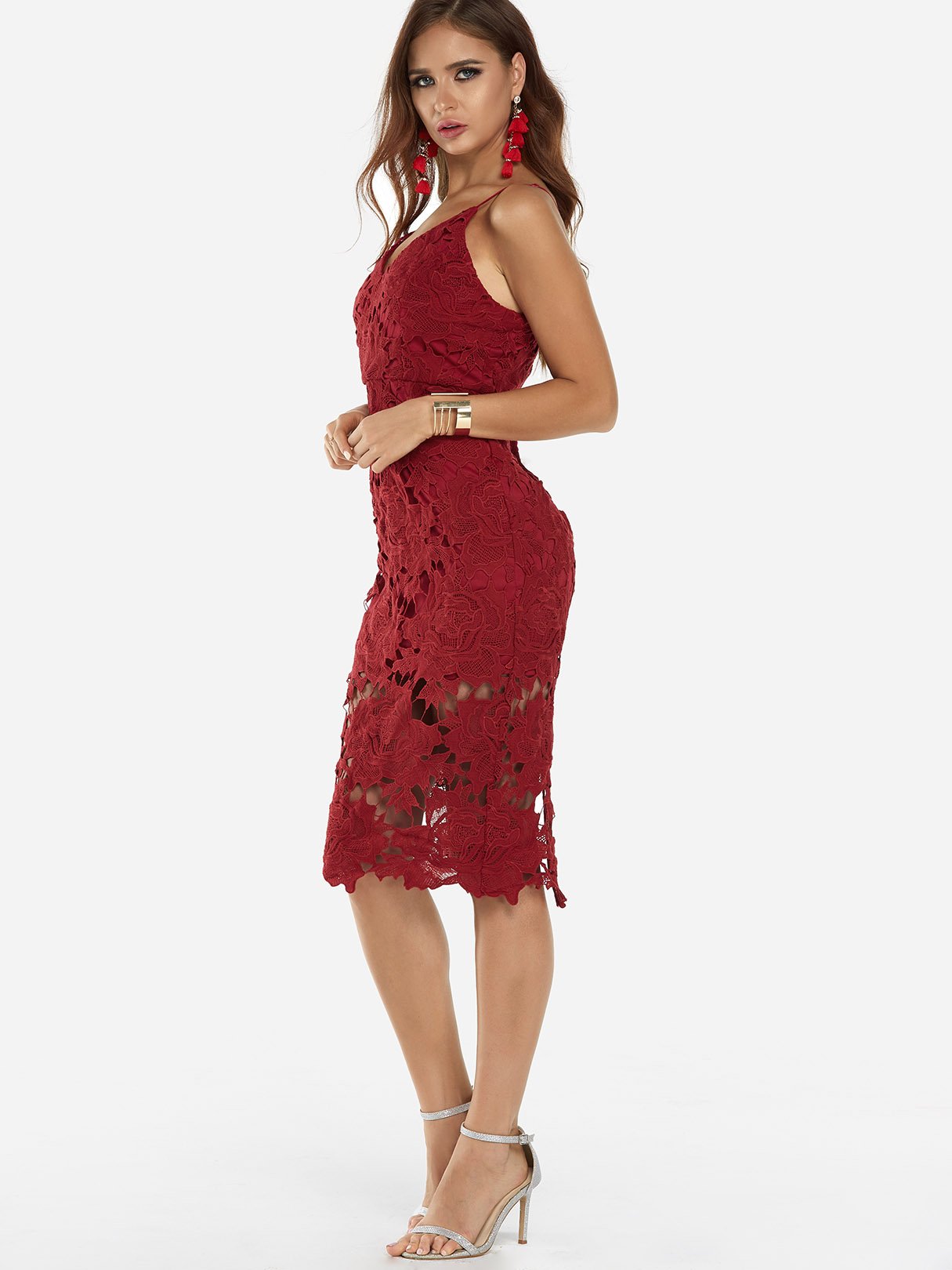 OEM ODM Womens Sleeveless Midi Dress