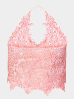 NEW FEELING Womens Pink Camis