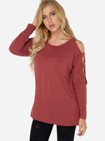 OEM Ladies Red T-Shirts