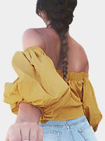 NEW FEELING Womens Yellow T-Shirts