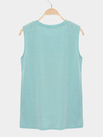 NEW FEELING Womens Green Camis