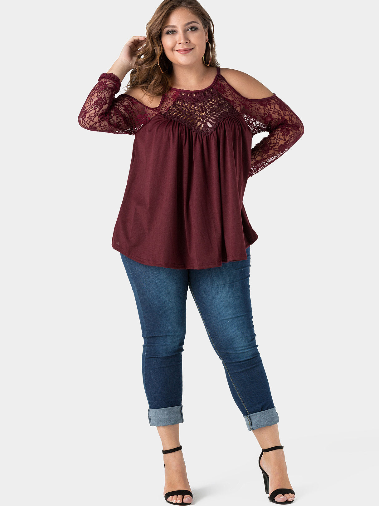 OEM ODM Womens Long Sleeve Plus Size Tops