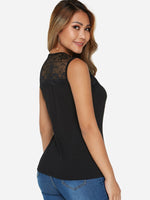 NEW FEELING Womens Black Camis