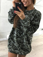OEM Ladies Camouflage Mini Dresses