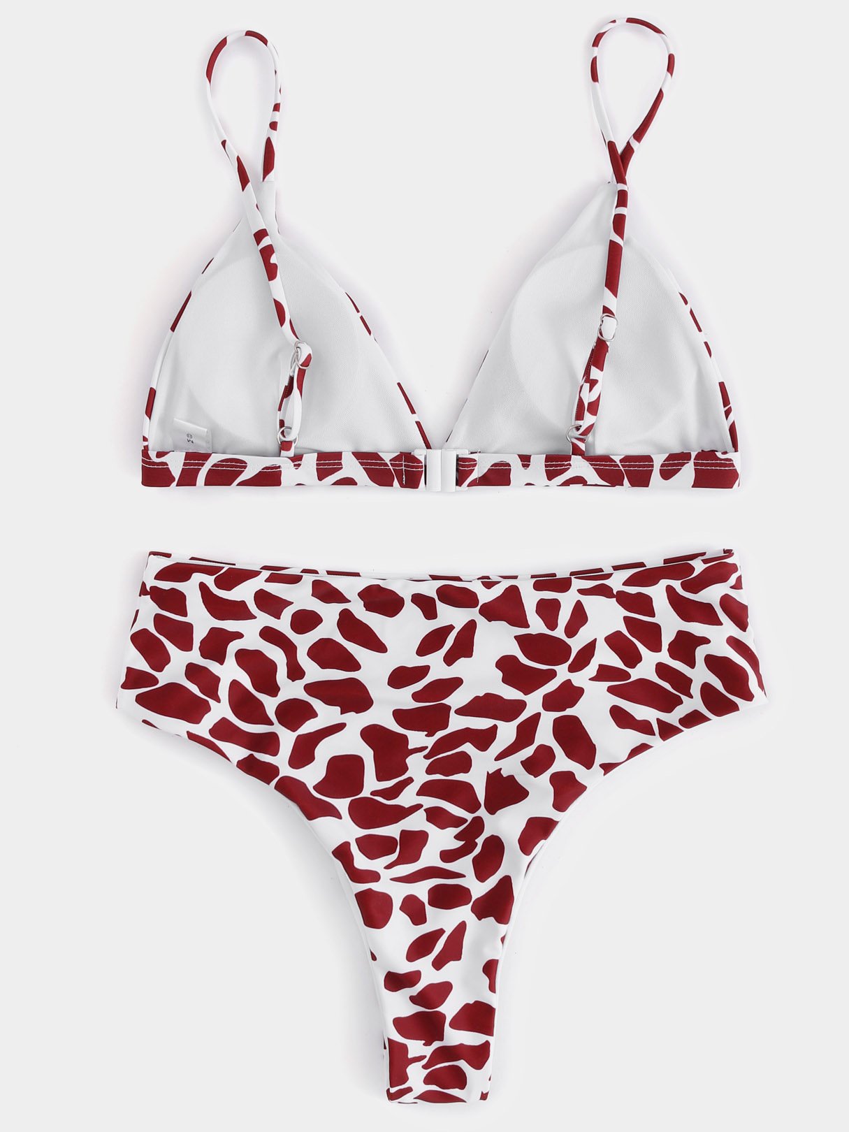 Custom Ladies V-Neck Two Piece Bikinis