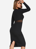 NEW FEELING Womens Black Sexy Dresses