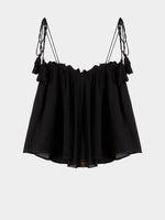 NEW FEELING Womens Black Camis