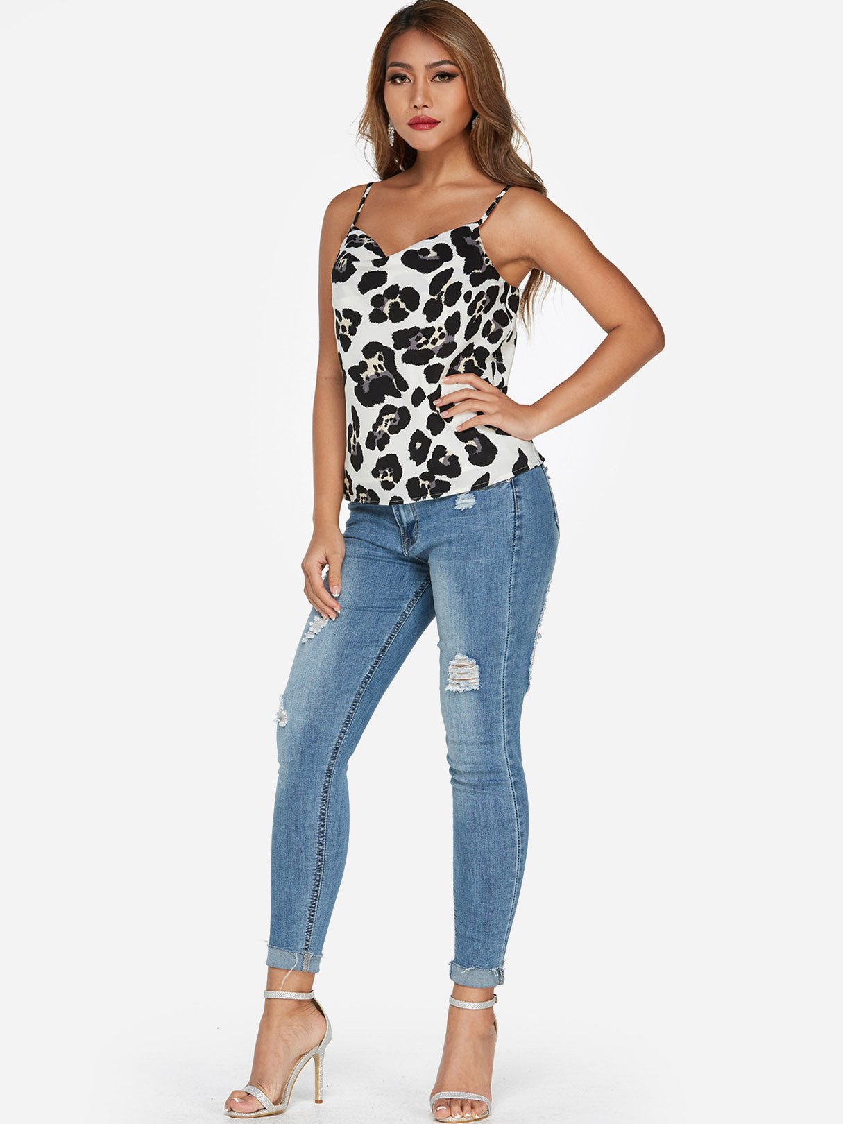 OEM ODM White Womens Tops Blouses