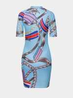 NEW FEELING Womens Blue Mini Dresses