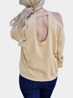 NEW FEELING Womens Khaki T-Shirts