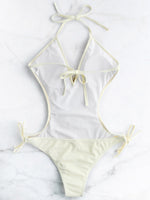 NEW FEELING Womens Beige One-Pieces