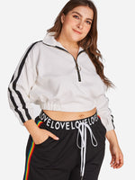 OEM Ladies White Plus Size Tops