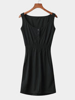 NEW FEELING Womens Black Mini Dresses